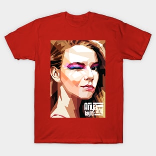 Anya Taylor Joy Pop Art Portrait (WPAP) T-Shirt